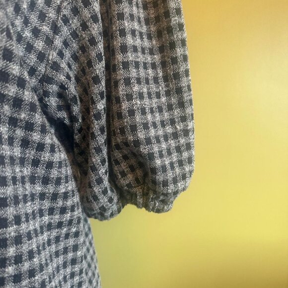 PULL&BEAR NWOT BOXY GINGHAM DRESS - Picture 4 of 5